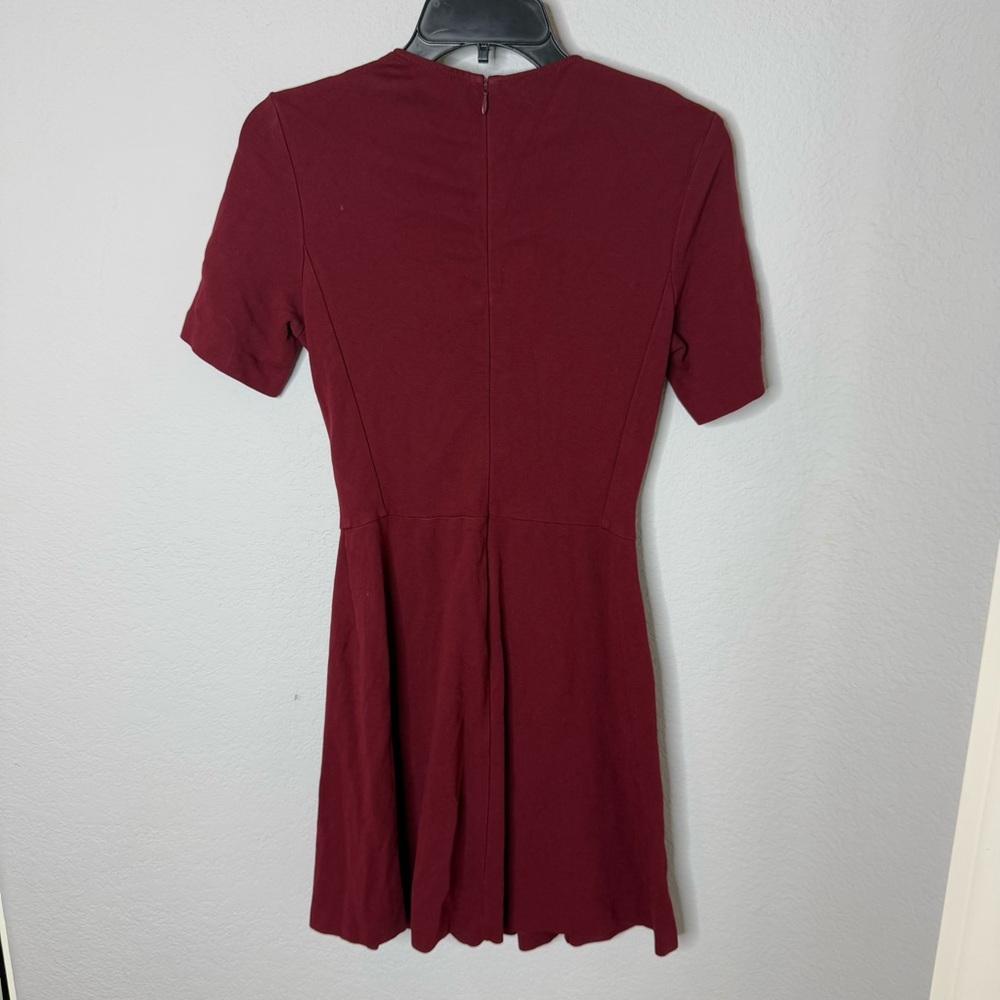 Stella McCartney Wine Red Mini Dress - Picture 4 of 6